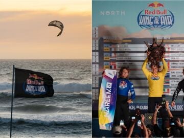 Andrea Principi celebra su victoria en Ciudad del Cabo