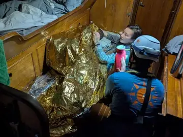 Rescate niña Lampedusa Rescate niña Lampedusa