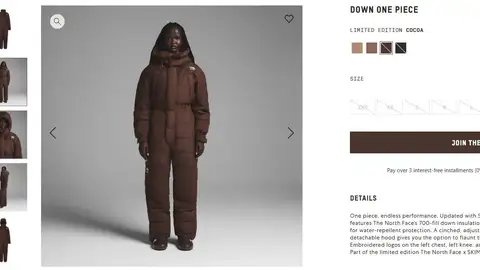 Body de la colección The North Face x SKIMS Body de la colección The North Face x SKIMS