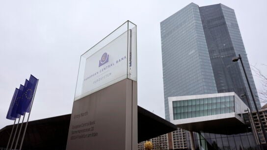 Vista exterior del Banco Central Europeo (BCE)