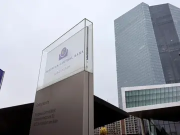 Vista exterior del Banco Central Europeo (BCE) Vista exterior del Banco Central Europeo (BCE)