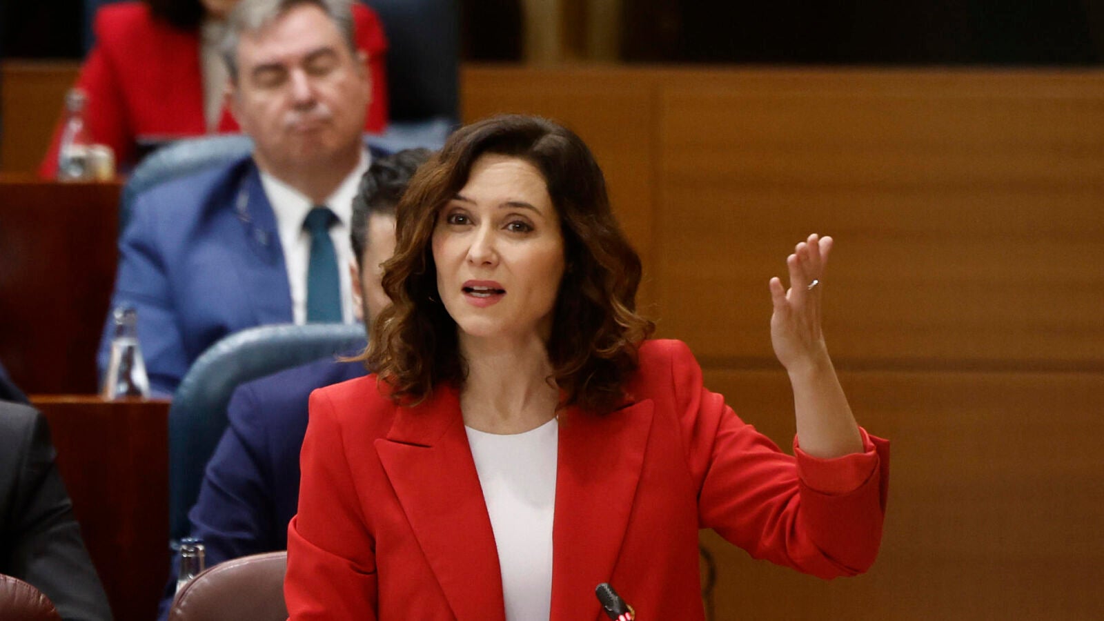  Ayuso afirma en la Asamblea de Madrid: 