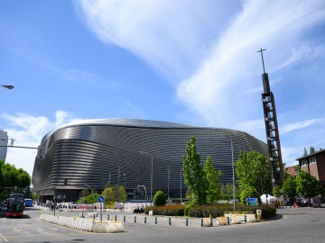 El estadio Santiago Bernabéu