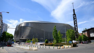 El estadio Santiago Bernabéu