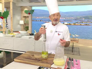 Cómo preparar una emulsión de ajo: la clave de Karlos Arguiñano Cómo preparar una emulsión de ajo: la clave de Karlos Arguiñano