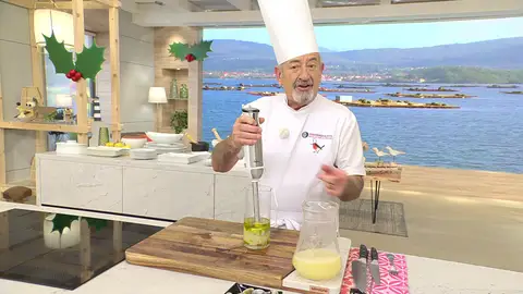 Cómo preparar una emulsión de ajo: la clave de Karlos Arguiñano Cómo preparar una emulsión de ajo: la clave de Karlos Arguiñano