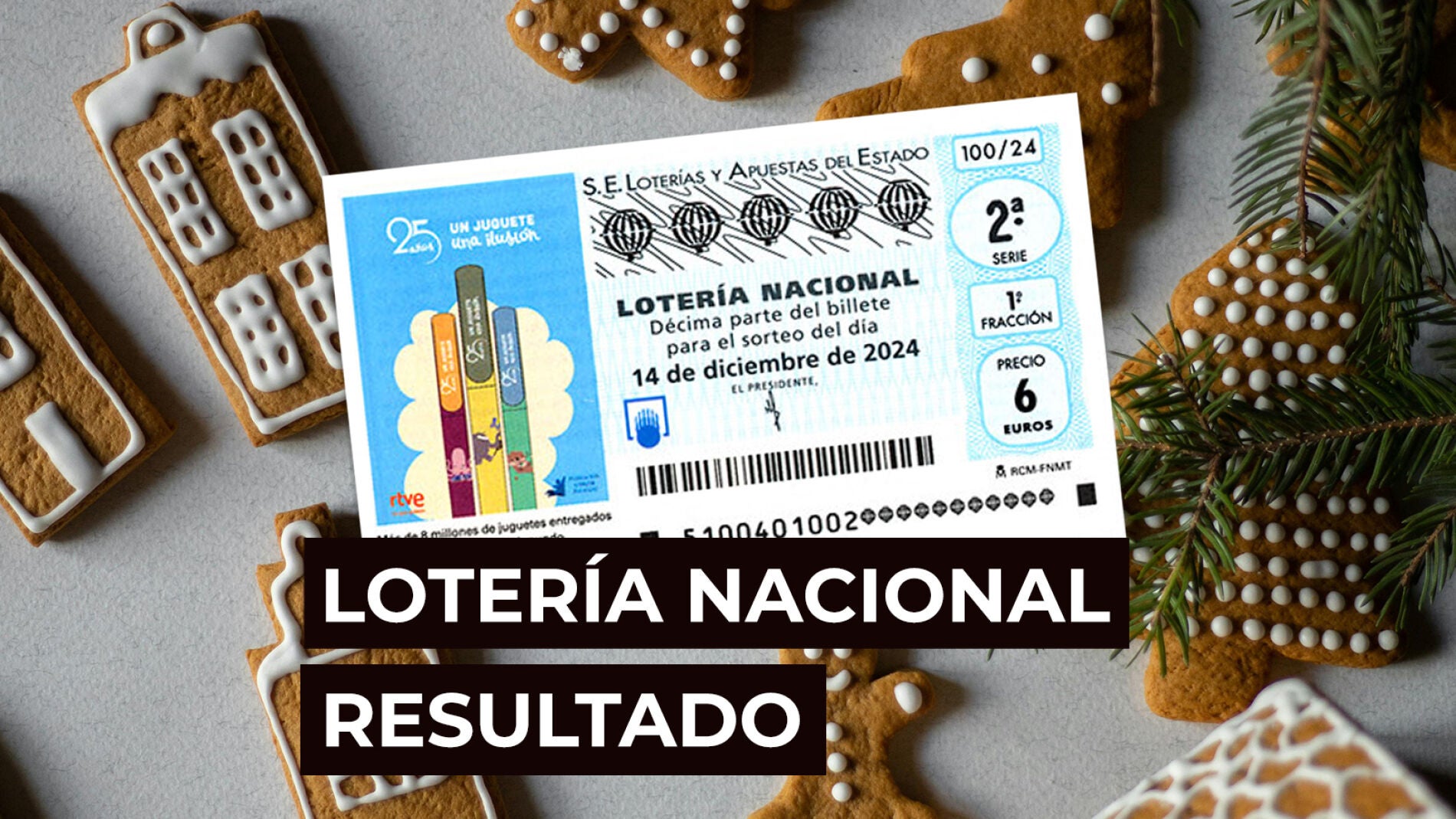 Sorteo Lotería Nacional: Comprobar Décimo De Hoy Sábado 14 De Diciembre ...