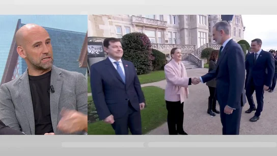 Gonzalo Miró en Espejo Público. Gonzalo Miró en Espejo Público.
