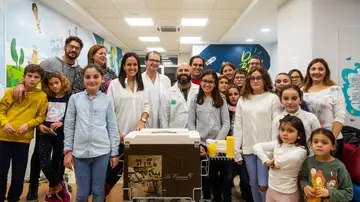 Los niños que han probado el primer helado para diabéticos Los niños que han probado el primer helado para diabéticos