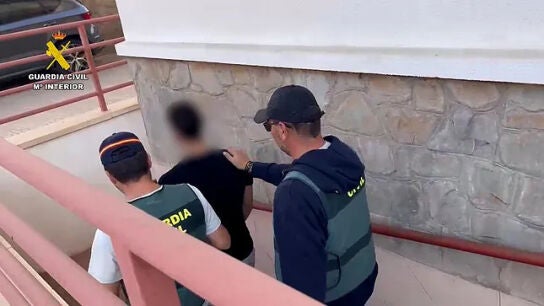 Imagen de uno de los detenidos
