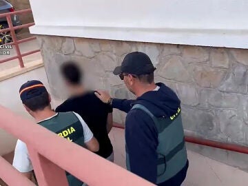 Imagen de uno de los detenidos