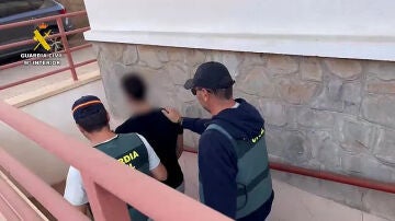 Imagen de uno de los detenidos