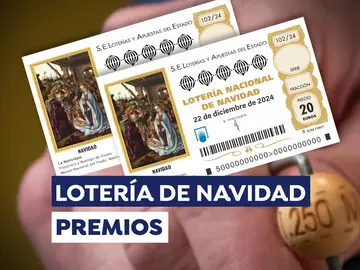 Las terminaciones de la Lotería de Navidad 2024 que tienen premio Las terminaciones de la Lotería de Navidad 2024 que tienen premio