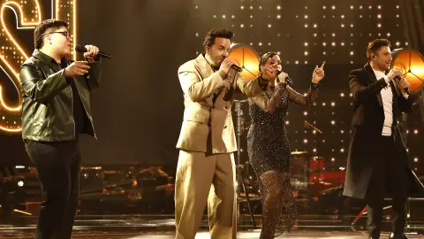 Luis Fonsi y sus tres semifinalistas ponen ritmo a la última Semifinal con ‘Santa Marta’ Luis Fonsi y sus tres semifinalistas ponen ritmo a la última Semifinal con ‘Santa Marta’