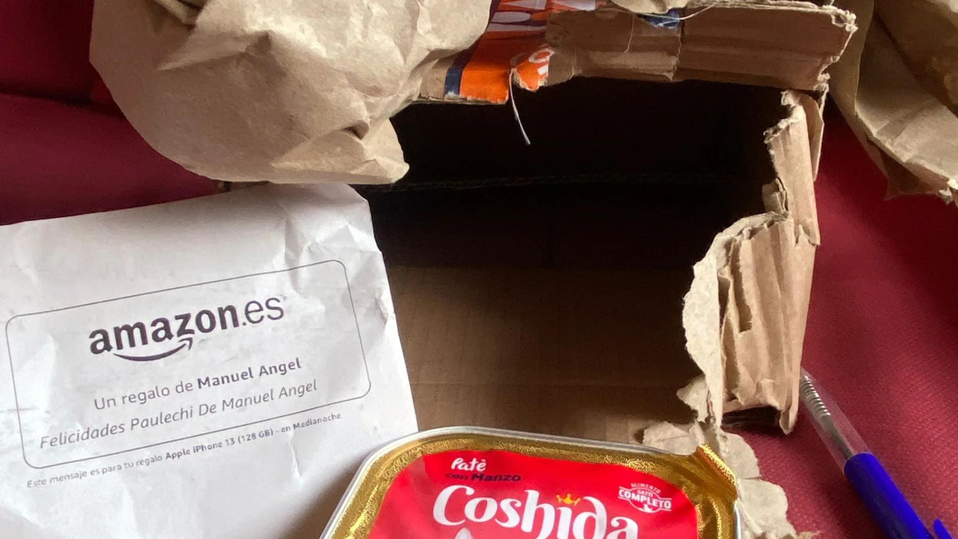 Imagen del paquete abierto Imagen del paquete abierto