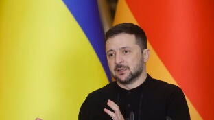 Imagen del presidente ucraniano, Volod&iacute;mir Zelenski