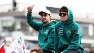 Fernando Alonso y Lance Stroll Fernando Alonso y Lance Stroll