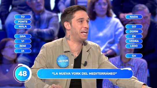 El hilarante apuro de V&iacute;ctor El&iacute;as con las Palabras Cruzadas: &ldquo;&iexcl;Me pongo nervioso!&rdquo;