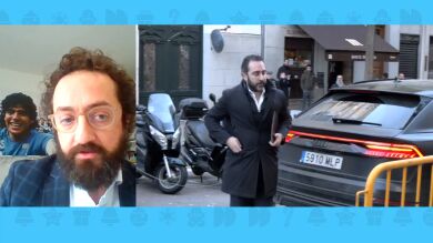 El periodista Joaquín Manso, sobre la nueva foto de Aldama en la sede del PSOE: 