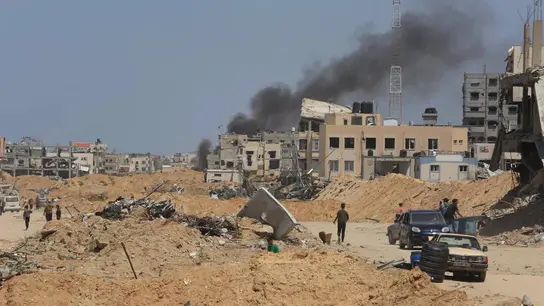 Mueren trece personas en un ataque de Israel a un "equipo de seguridad" de una entrega de ayuda en Gaza Mueren trece personas en un ataque de Israel a un "equipo de seguridad" de una entrega de ayuda en Gaza