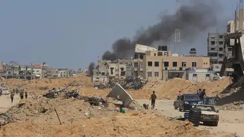 Mueren trece personas en un ataque de Israel a un "equipo de seguridad" de una entrega de ayuda en Gaza Mueren trece personas en un ataque de Israel a un "equipo de seguridad" de una entrega de ayuda en Gaza