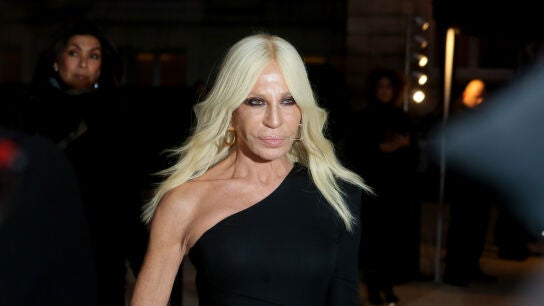 Donatella Versace en 2018