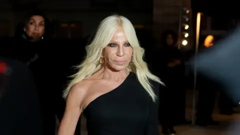 Donatella Versace en 2018 Donatella Versace en 2018