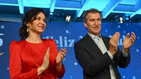 Isabel Díaz Ayuso y Alberto Núñez Feijóo Isabel Díaz Ayuso y Alberto Núñez Feijóo