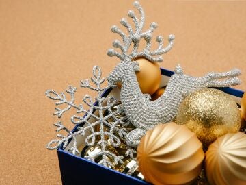 Cajas adornos de Navidad