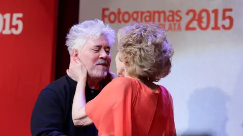 Pedro Almodóvar y Marisa Paredes Pedro Almodóvar y Marisa Paredes