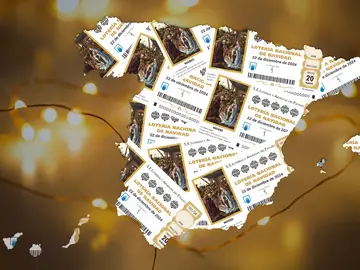 Mapa Lotería de Navidad Mapa Lotería de Navidad
