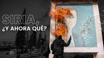 Imagen sobre la nueva etapa que se abre en Siria