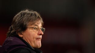 Dietmar Constantini, en un partido entre Pa&iacute;ses Bajos y Austria en 2011