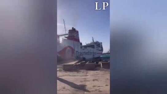 El incidente se produjo en un d&iacute;a marcado por condiciones adversas en Las Palmas