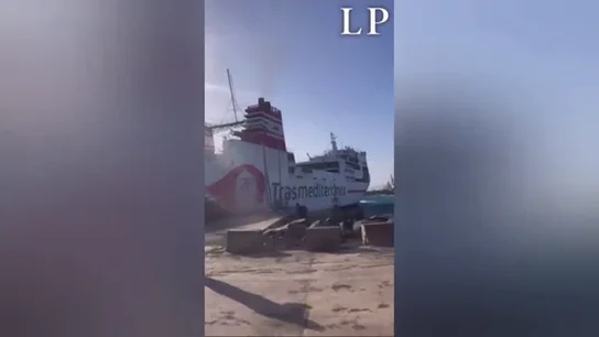 El incidente se produjo en un día marcado por condiciones adversas en Las Palmas El incidente se produjo en un día marcado por condiciones adversas en Las Palmas