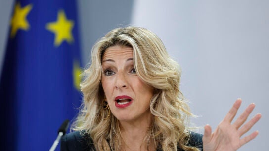 La vicepresidenta segunda y ministra de Trabajo y Econom&iacute;a Social, Yolanda D&iacute;az