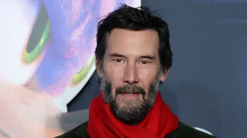 Keanu Reeves en la premiere de Sonic 3 Keanu Reeves en la premiere de Sonic 3