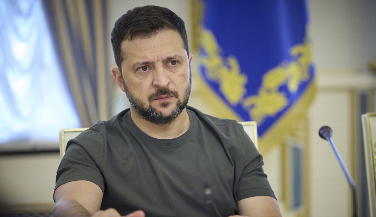 El presidente de Ucrania, Volodimir Zelenski
