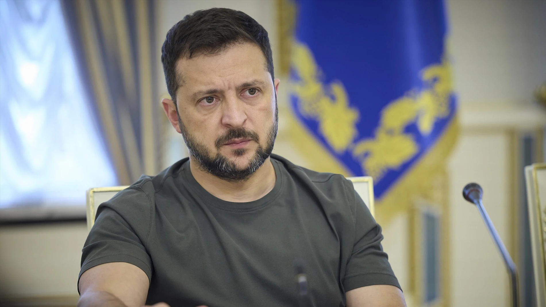 El presidente de Ucrania, Volodimir Zelenski El presidente de Ucrania, Volodimir Zelenski