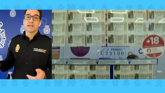 Polic&iacute;a, estafas Loter&iacute;a Nacional