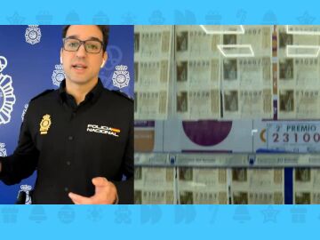 Policía, estafas Lotería Nacional