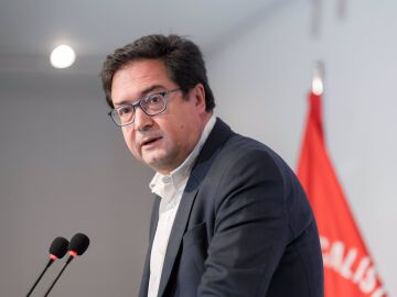 Imagen de Óscar López, secretario general del PSOE madrileño y ministro de Transformación Digital y Función Pública.