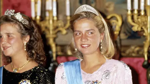 Infanta Elena en 1990 Infanta Elena en 1990