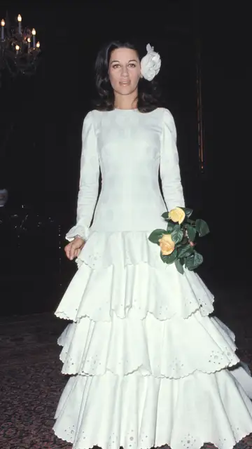 Natalia Figueroa el día de su boda Natalia Figueroa el día de su boda