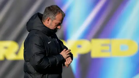 Antena 3 Deportes (20-12-24) Hansi Flick, sobre el Atlético de Madrid: "No es una final. Será un partidazo duro, estamos preparados." Antena 3 Deportes (20-12-24) Hansi Flick, sobre el Atlético de Madrid: "No es una final. Será un partidazo duro, estamos preparados."