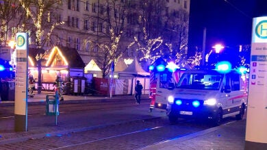 Un atropello múltiple en un mercadillo de Navidad en la ciudad de Magdeburgo, en Alemania, deja al menos dos muertos y decenas de heridos
