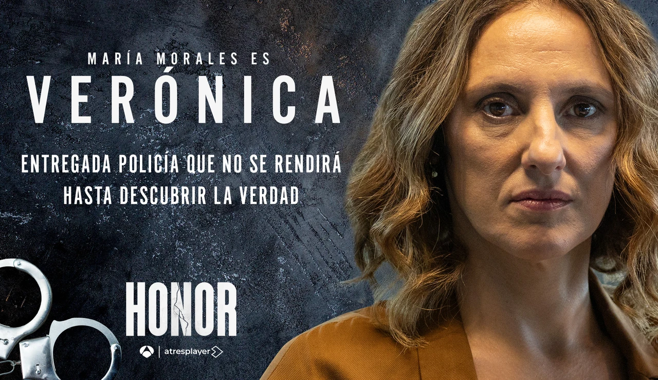 María Morales interpreta a la astuta Inspectora Verónica Pontón en Honor