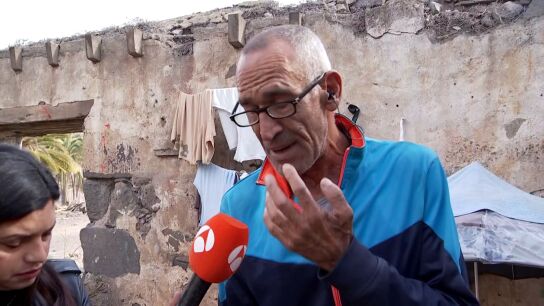 Juan, sin hogar de Las Palmas
