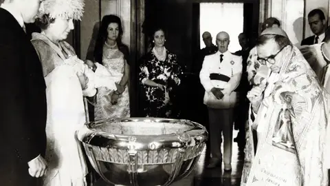 Bautizo de la infanta Elena Bautizo de la infanta Elena