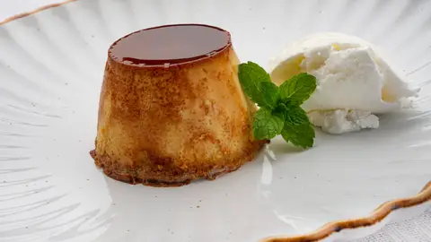 ¡Para chuparse los dedos! Arguiñano prepara un delicioso flan de turrón con helado ¡Para chuparse los dedos! Arguiñano prepara un delicioso flan de turrón con helado